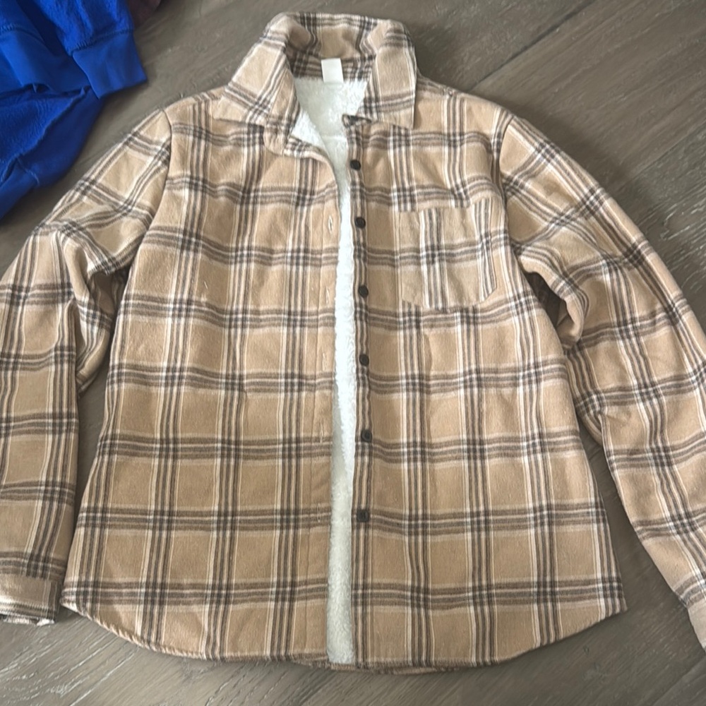 Plaid Tan Jacket